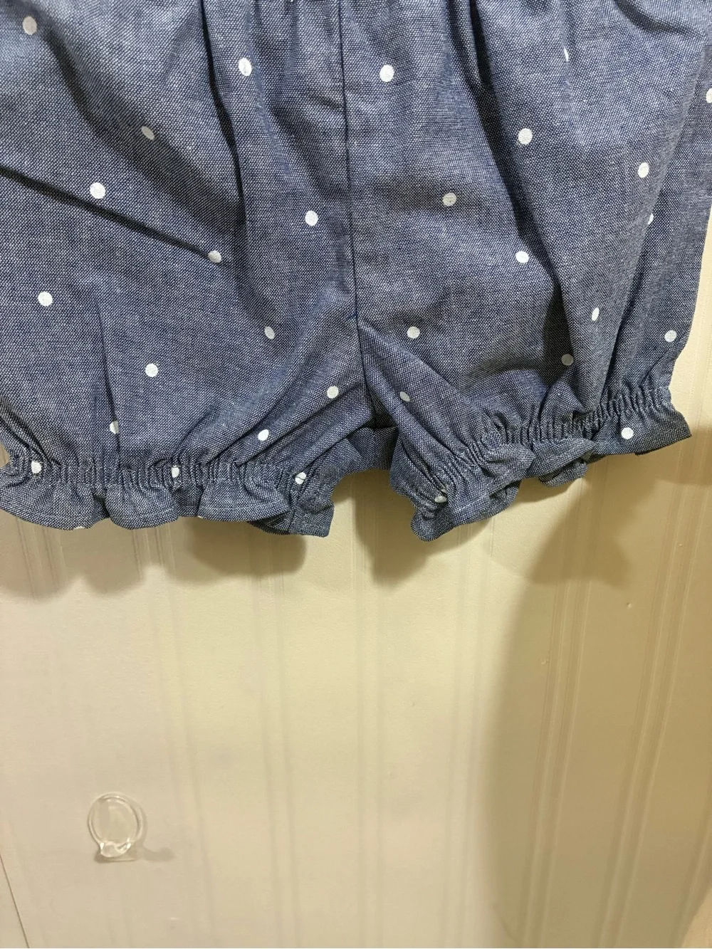Carter's Blue Polka Dot Two-Piece Baby Outfit